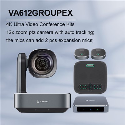 12x zoom UHD 4K group video conferencing kits solutions