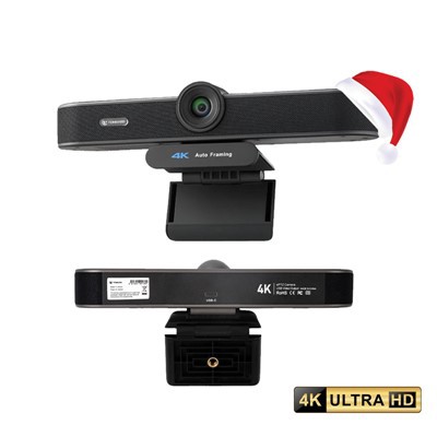 HD Webcam with Speakerphone and Mic for Video Conferencing and Online Meetings